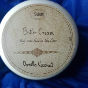 Sabon butter cream 7 oz vanilla coconut